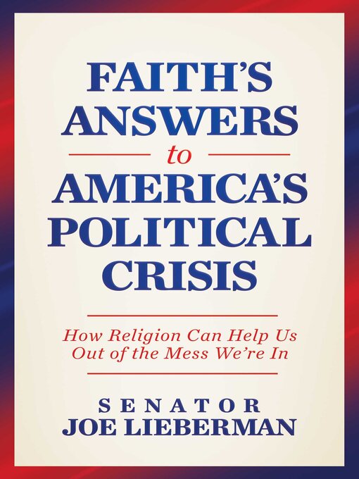 Cover image for Faith's Answers to America's Political Crisis